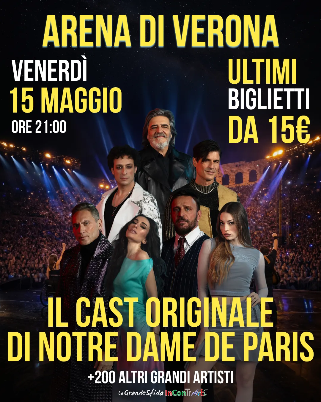 Il cast originale di Notre Dame de Paris
